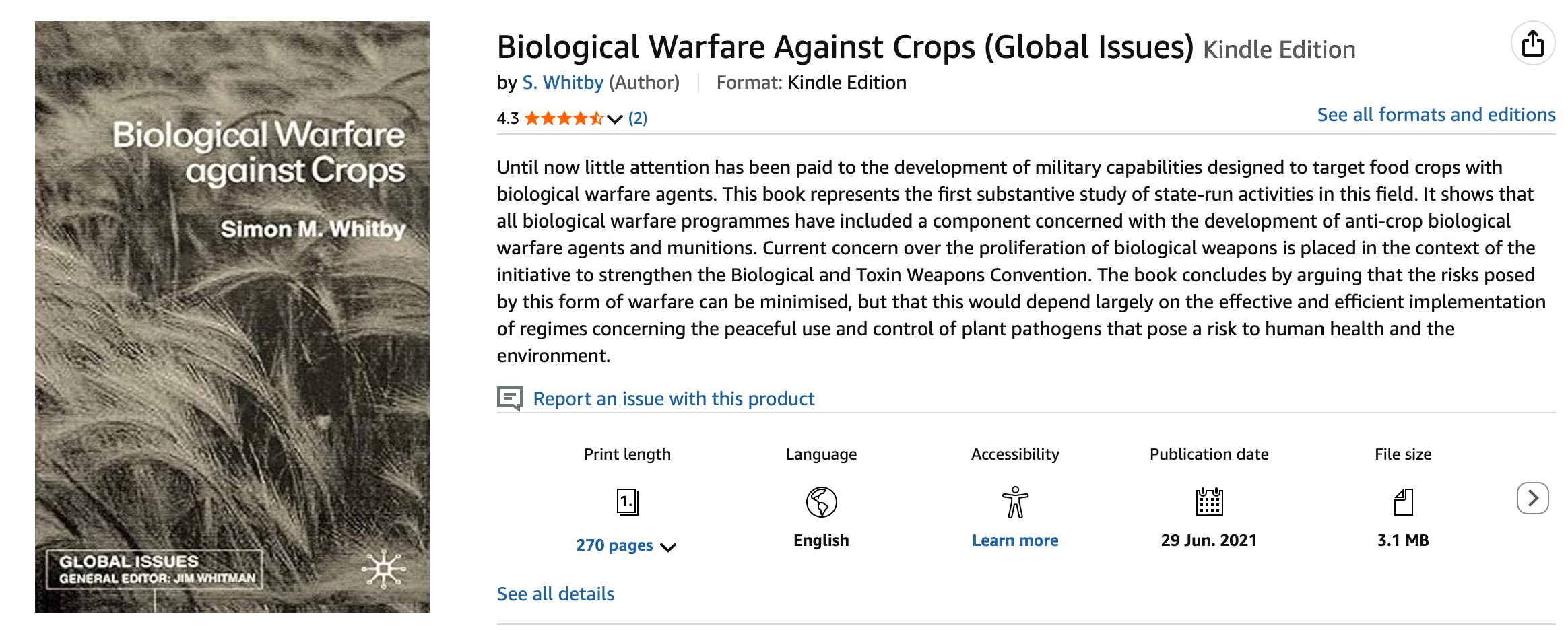 Amazon - Biological Warfare Against Crops